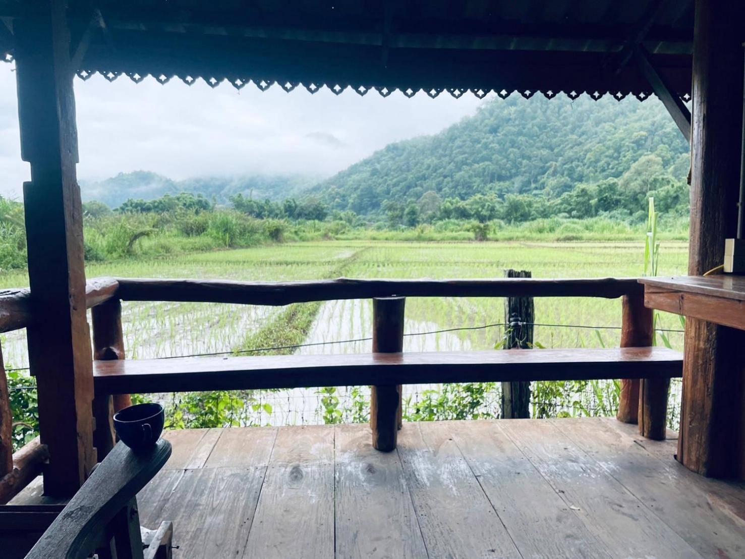 บ้านสวนวิวทุ่ง Ban Mae Sap Nua Exteriör bild