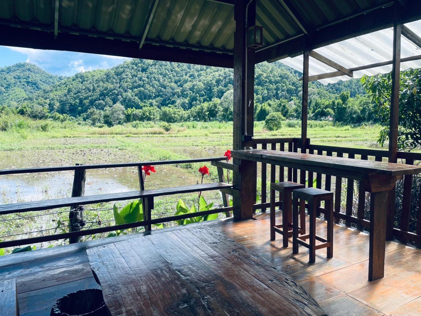 บ้านสวนวิวทุ่ง Ban Mae Sap Nua Exteriör bild